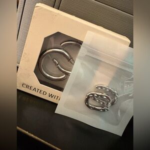Silver Hoop Bundle